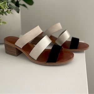 Lucky Brand 3 Strap Slip-on Sandal, 8M